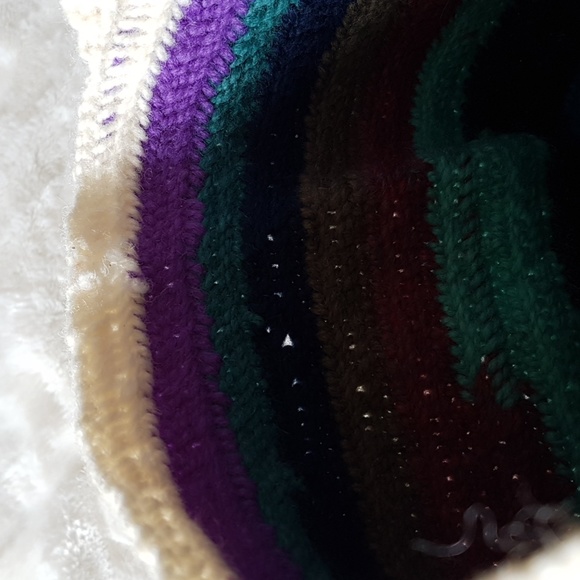 Nalbinding multi-coloured hat / toque | Viking Style | NWT - Picture 13 of 17